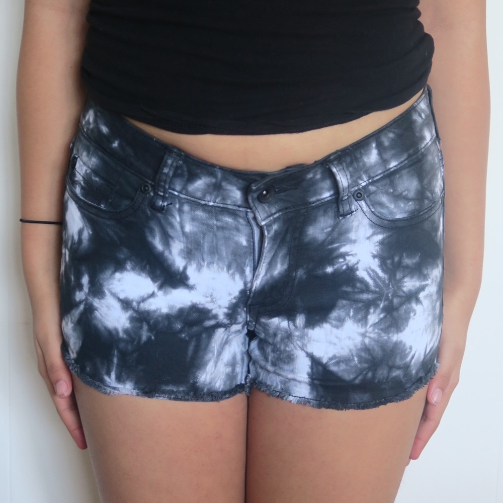Tie-dye shorts